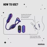 Hueman - Deep Impact Cock- & Ballring - Met Stotende Prostaatstimulator