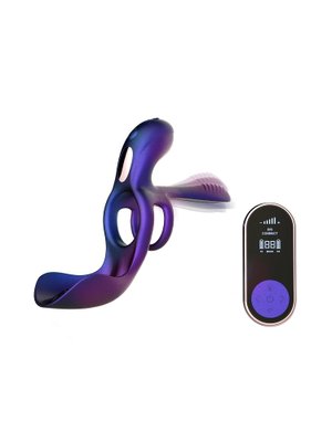 Hueman - Zenith 3-in-1 Cockring - Met Afstandsbediening