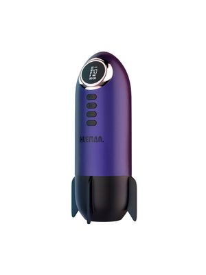 Hueman - Rocket Masturbator - Zuig- en Vibratiefunctie