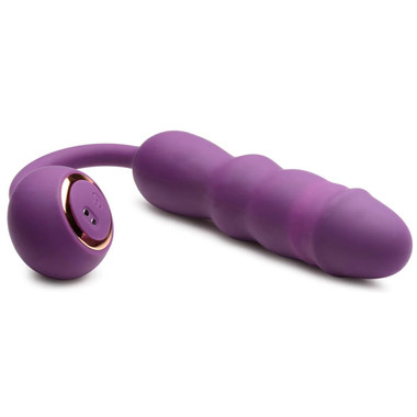Thru Thumper Stoender Silikonvibrator mit Fernbedienung - AMORELIE Thru Thumper Stoender Silikonvibrator mit Fernbedienung - AMORELIE