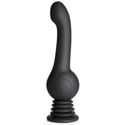  IN Stimolatore in Silicone Vibrante -Nero