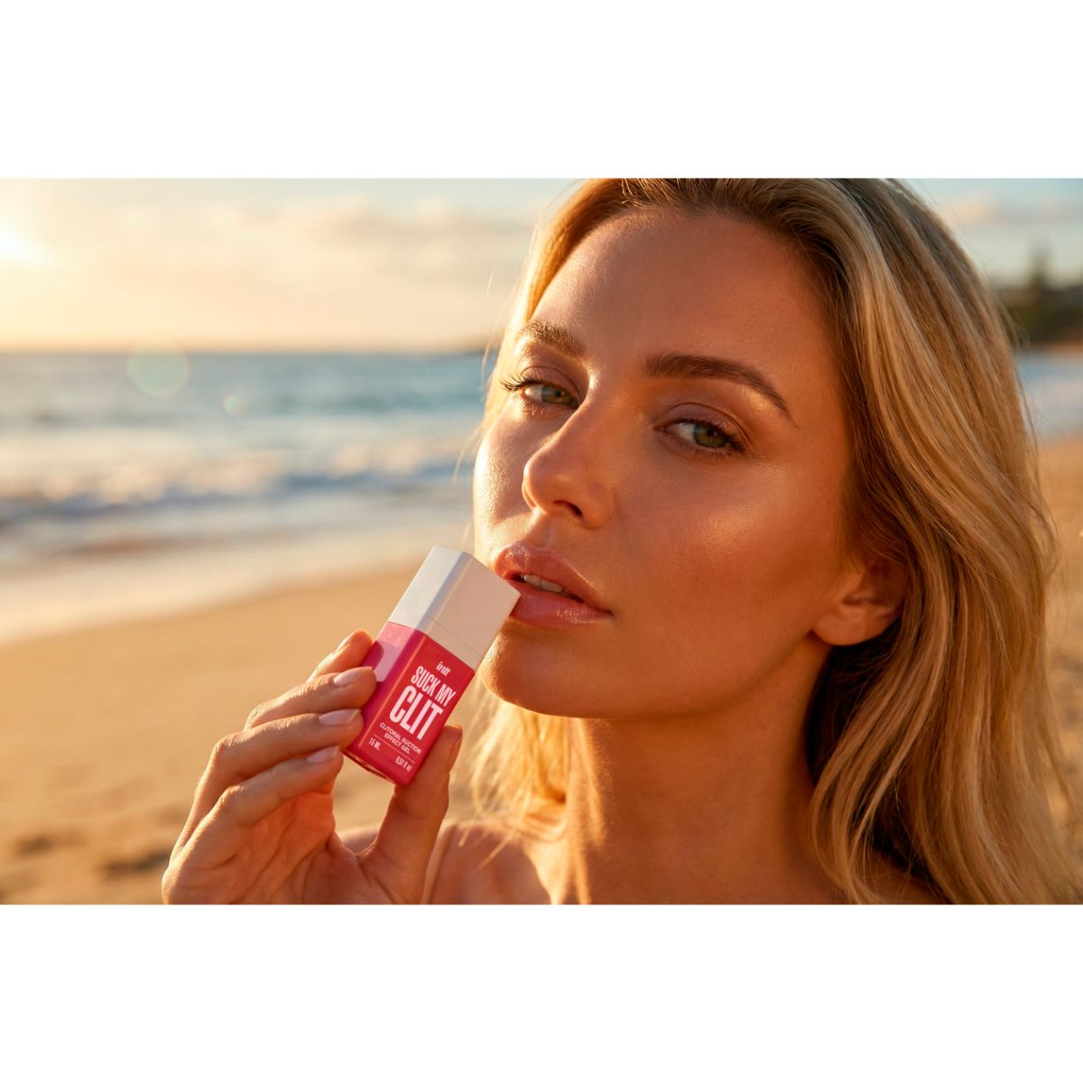 INTT - Suck My Clit Gel Wilde Aardbei - 15ml - Afbeelding 2