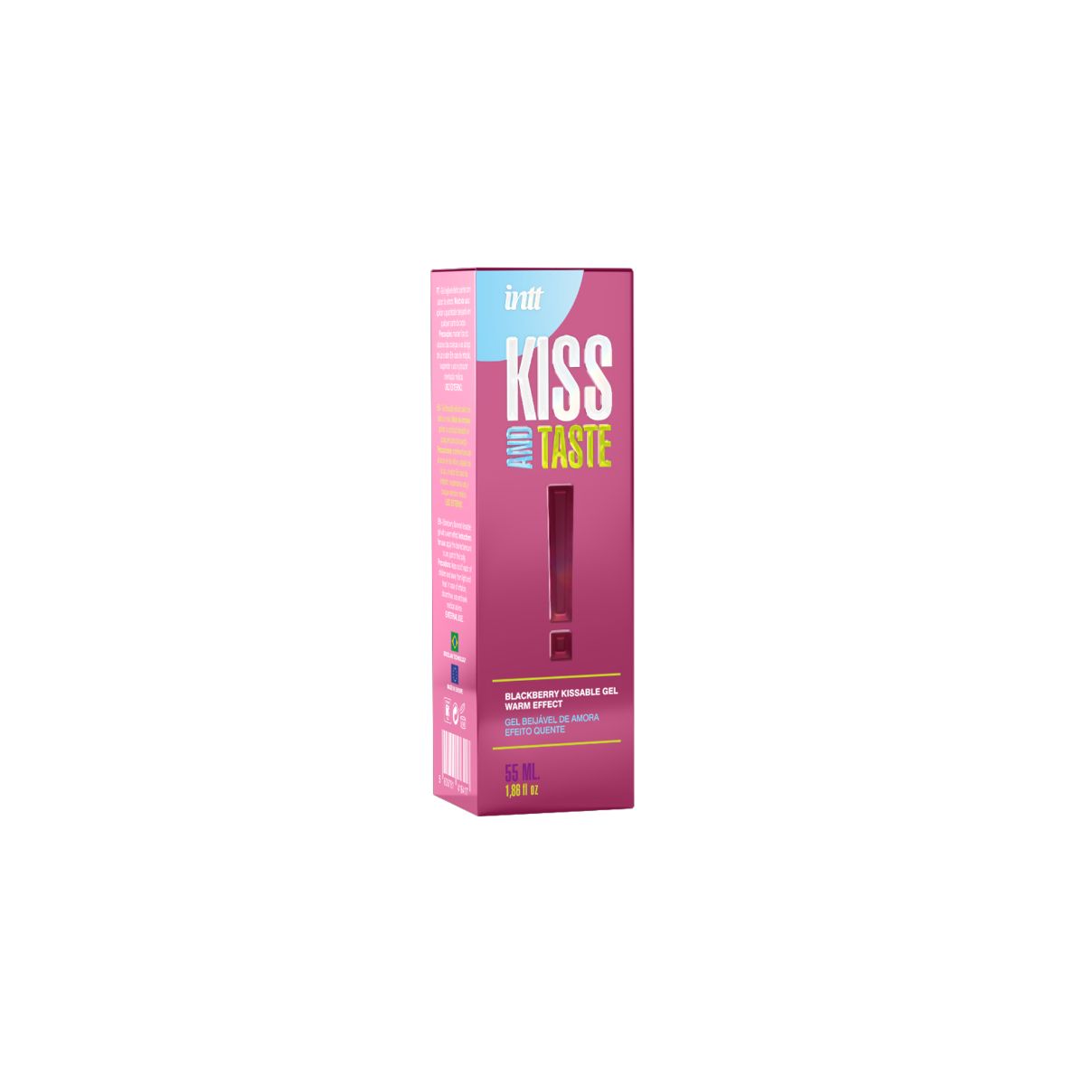 INTT - Kiss and Taste Kissable Gel Cassis - 15 ml - Afbeelding 3