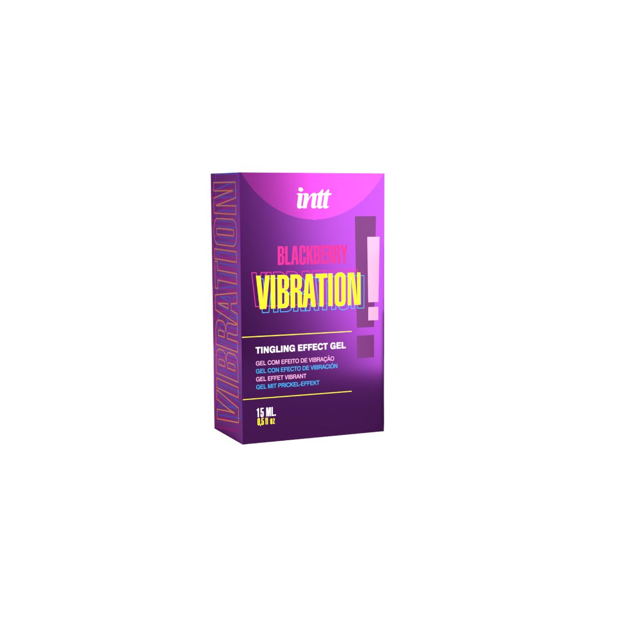 INTT - Vibration Kissable Gel Blackberry Cassis - 15 ml - Afbeelding 2