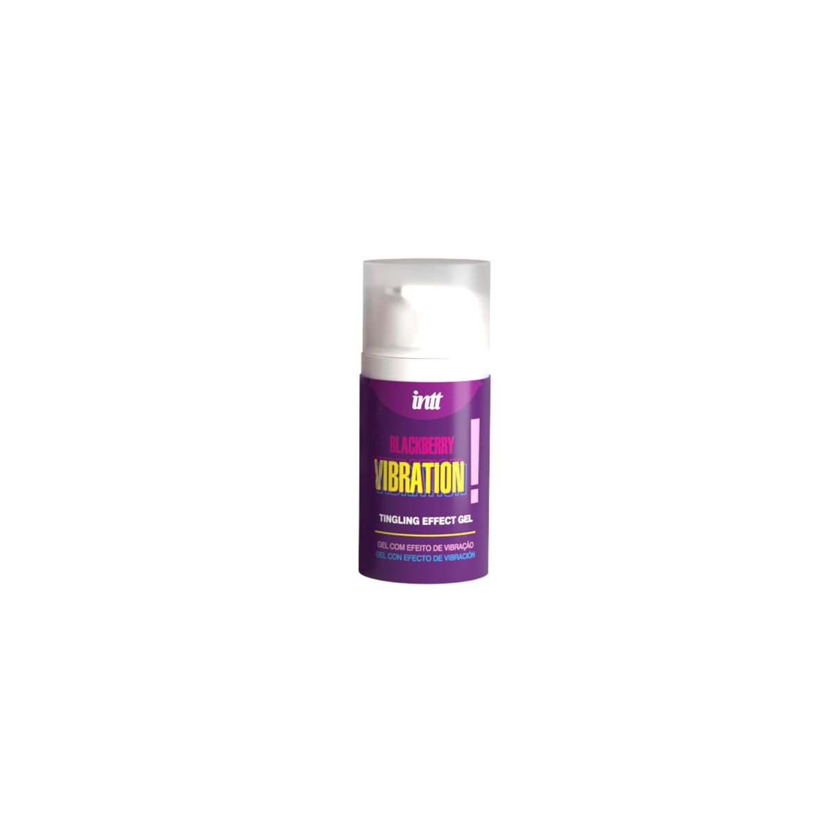 INTT - Vibration Kissable Gel Blackberry Cassis - 15 ml - Afbeelding 3