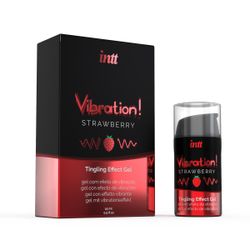 INTT - ¡Vibración! Strawberry Tingling Gel