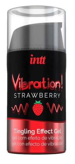 INTT - ¡Vibración! Strawberry Tingling Gel
