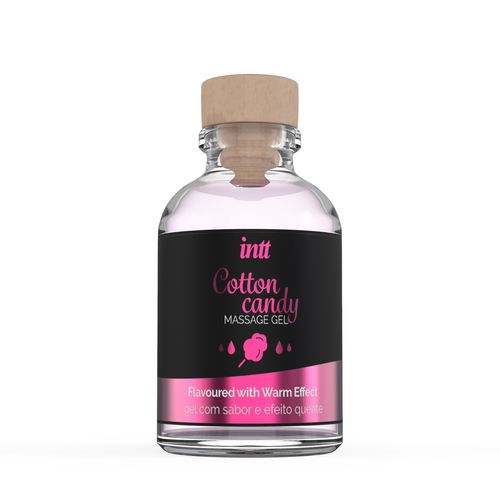 INTT - Cotton Candy Verwarmende Massage Gel - 30 ml