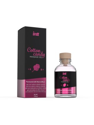 INTT - Cotton Candy Verwarmende Massage Gel - 30 ml