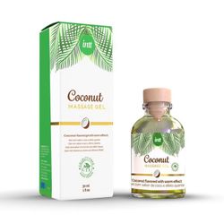 Gel de masaje de calentamiento de coco - 30 ml