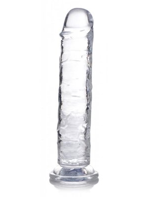 Jock C-Thru Transparante Dildo - 20 cm.