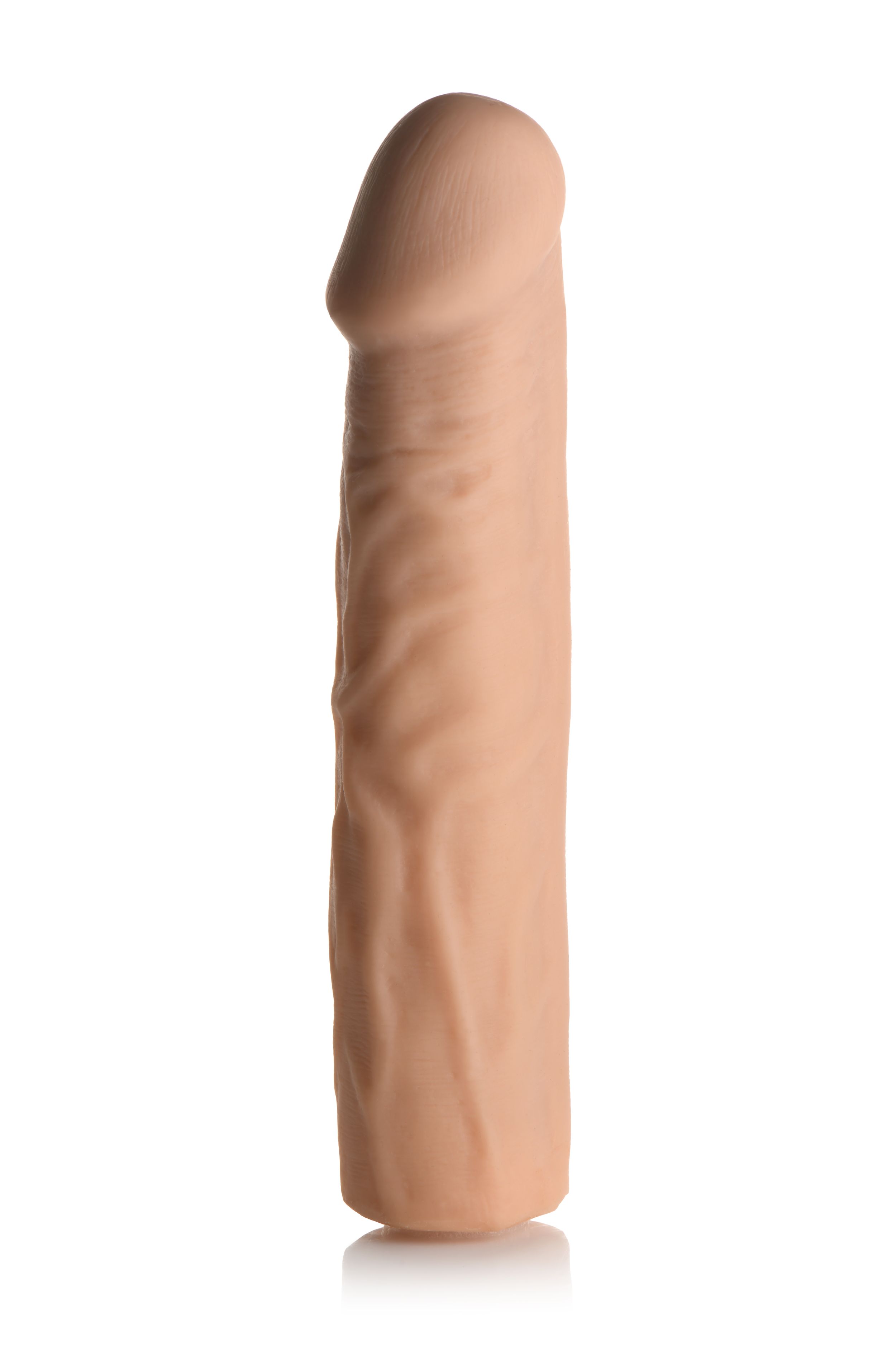 JOCK Extra Lange Penis Sleeve 22,5 cm - Beige foto 4