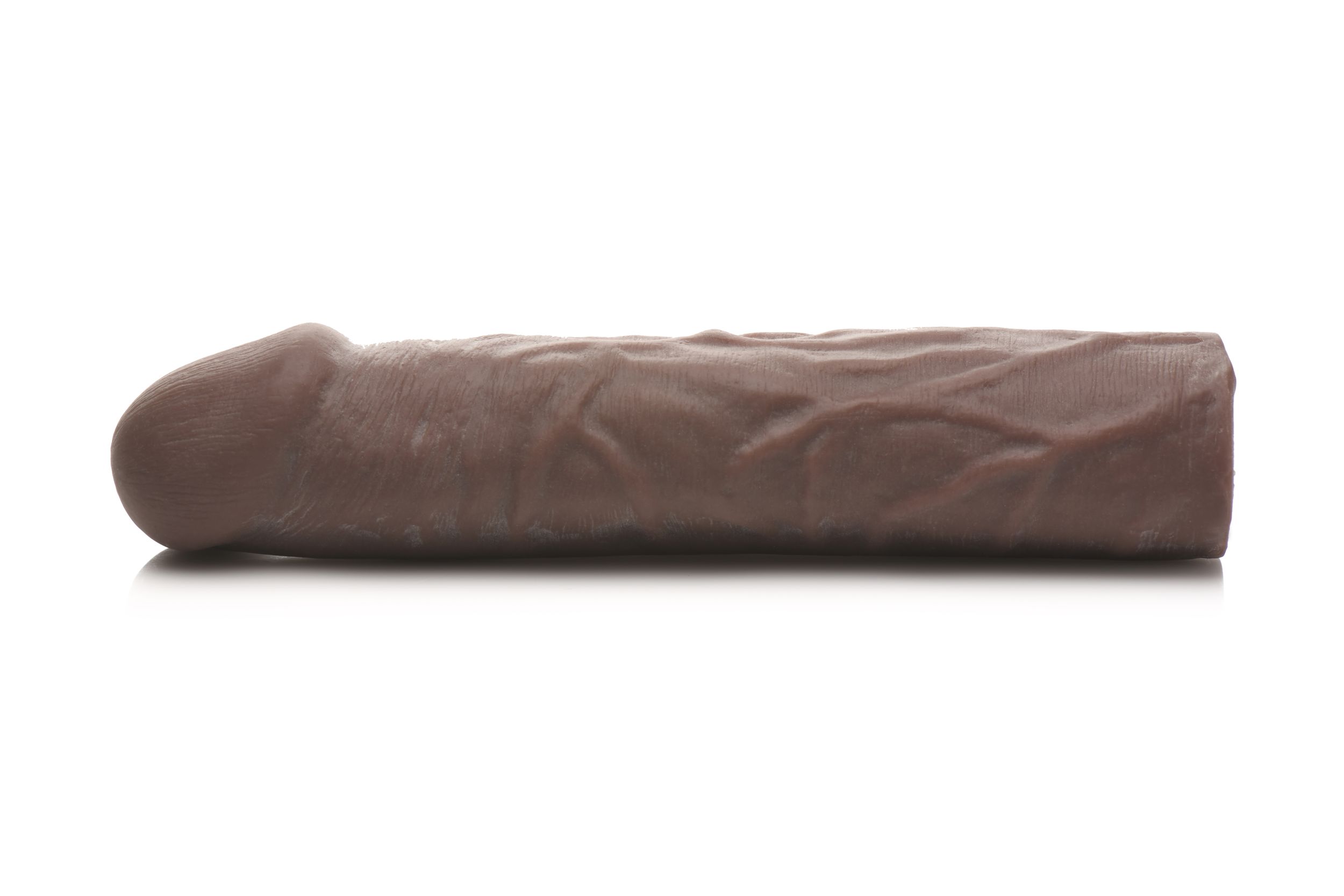 JOCK Extra Lange Penis Sleeve 22,5 cm - Bruin foto 2