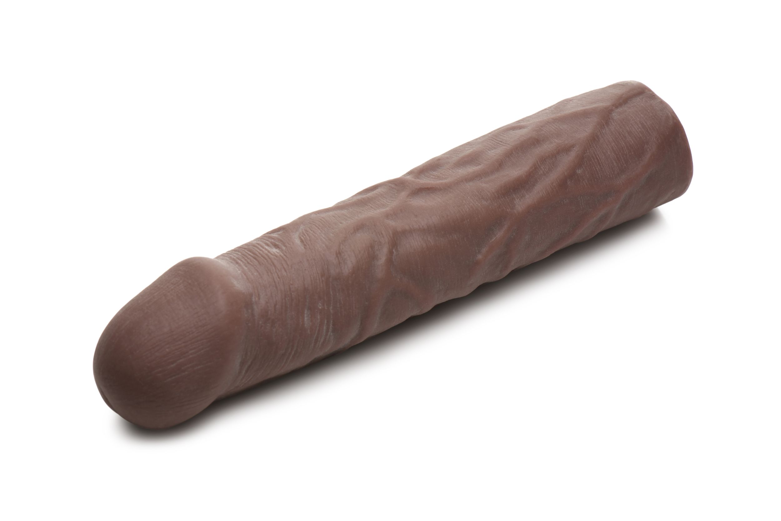 JOCK Extra Lange Penis Sleeve 22,5 cm - Bruin foto 4