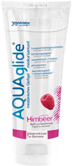 AQUAglide Raspberry Lubricant - 100 ml