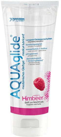 AQUAglide Raspberry Lubricant - 100 ml
