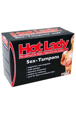 Hot Lady Sex-Tampons - 8 piezas.