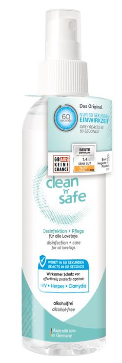 Nettoyant pour Sex Toys Clean 'n' Safe - 200 ml