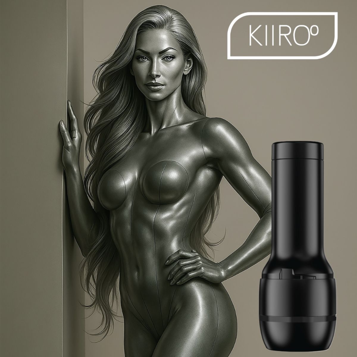 Kiiroo - Feel Argenta Kiros Stroker - Zwart