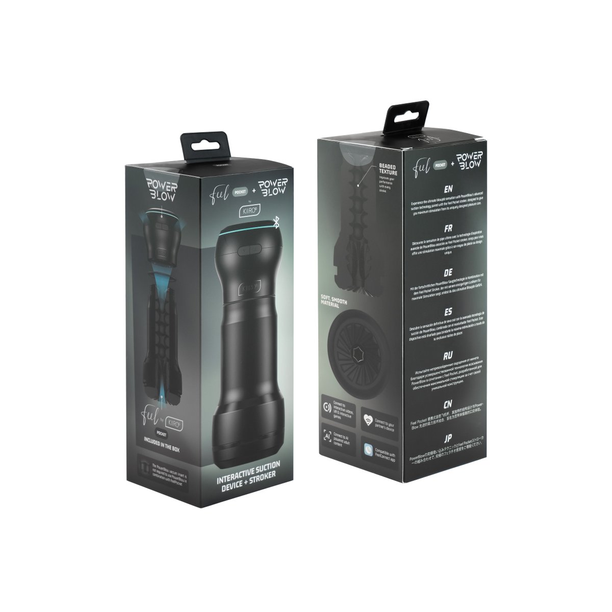 Kiiroo - Feel by Kiiroo PocketBlow Stroker