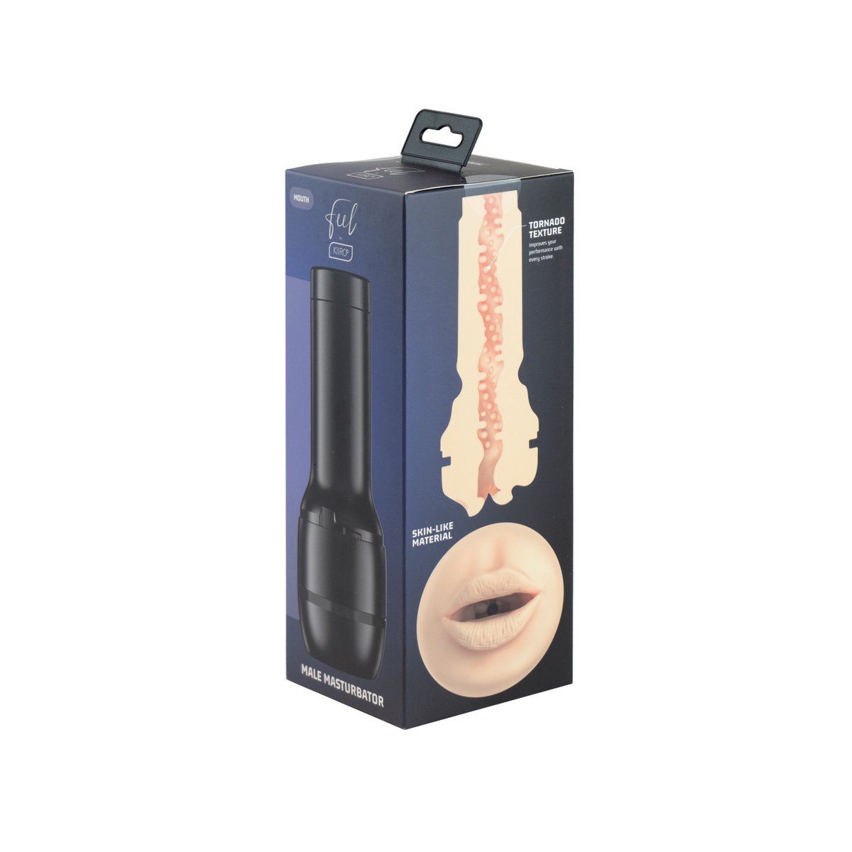 Kiiroo - Feel Universele Mond Stroker - Zwart