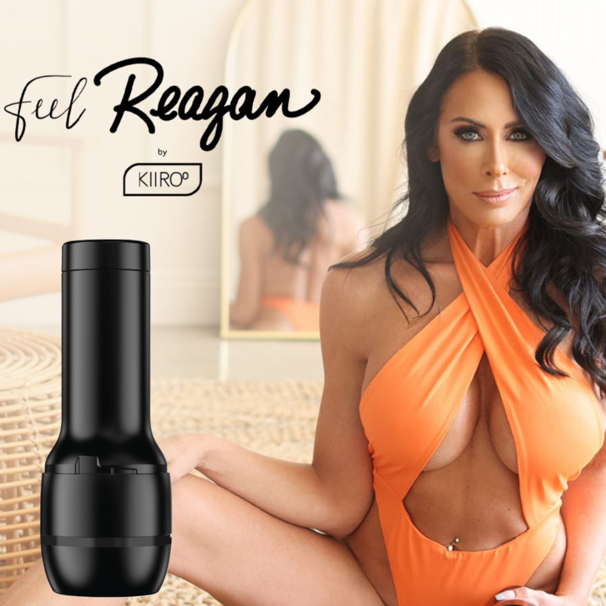 Kiiroo - Feel Reagan Foxx Masturbator - Zwart