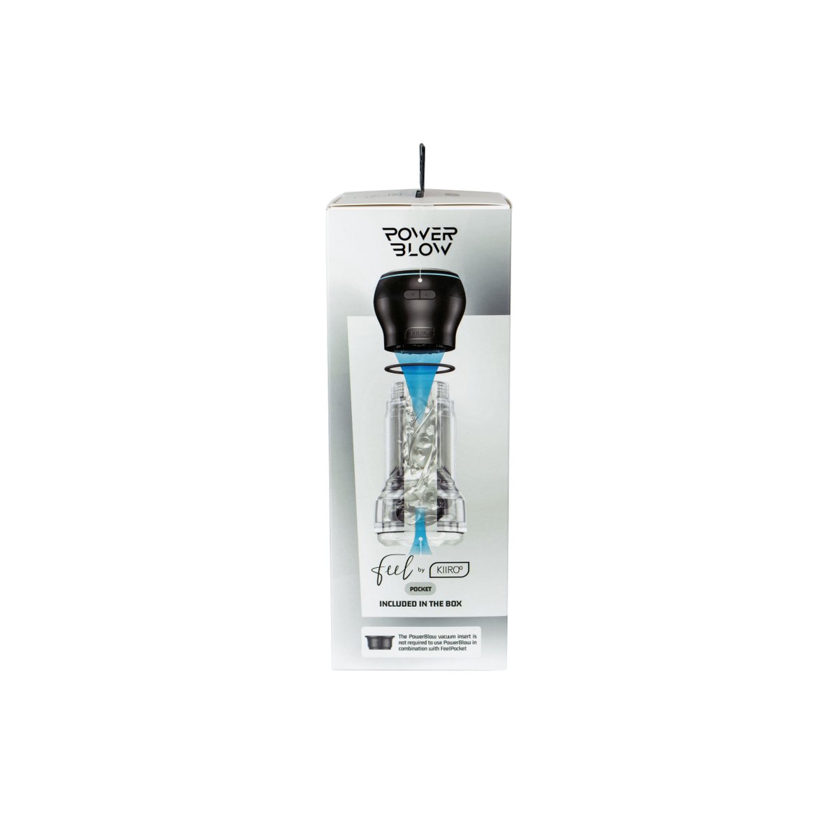 Kiiroo – Feel Crystal Stroker Set – Met PowerBlow Zuigsysteem