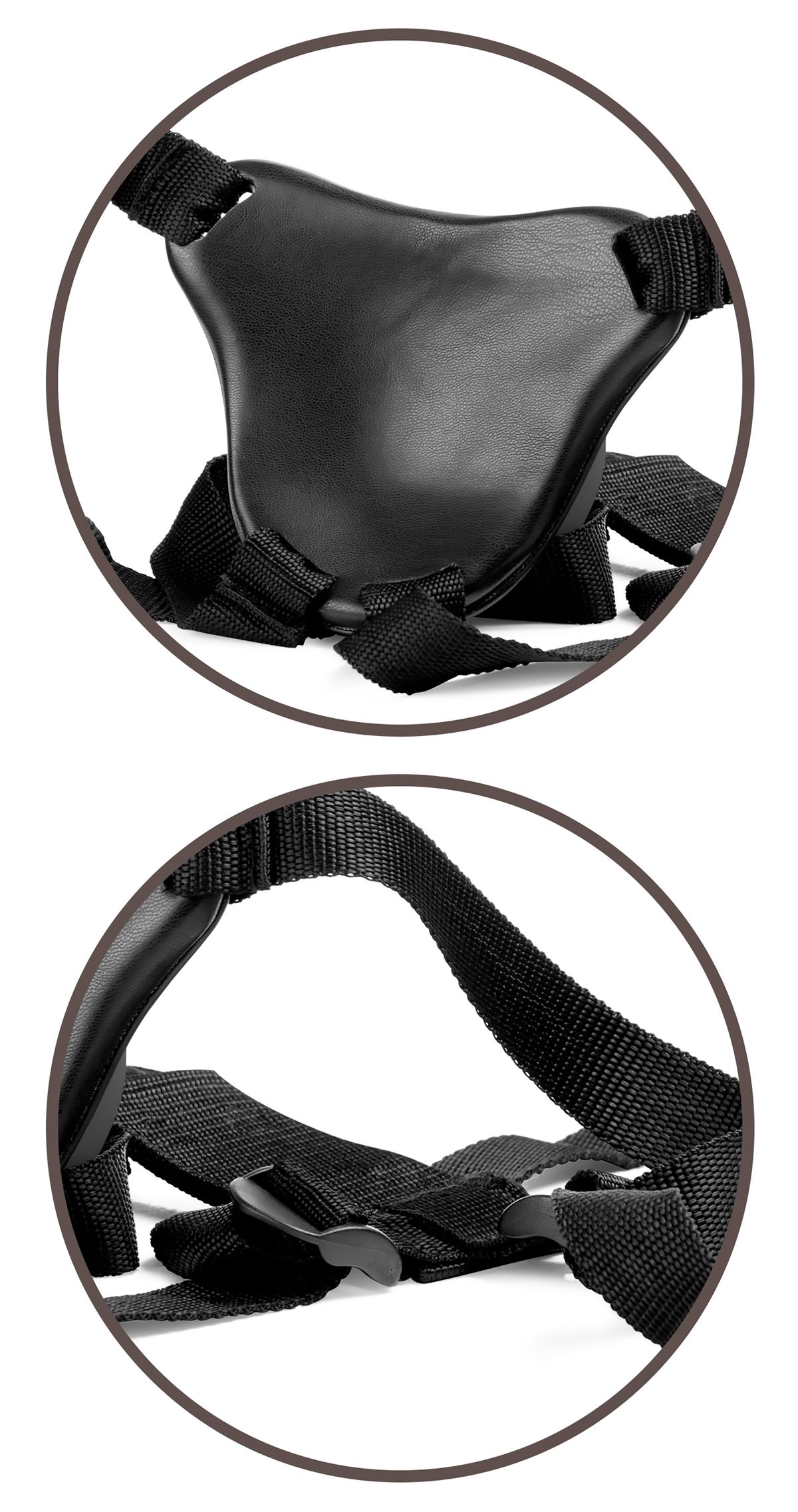 King Cock Elite - Comfy Body Dock Strap-on Set - 21 cm foto 3