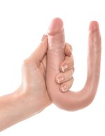 King Cock Small Double Trouble 33,5 cm - Flesh