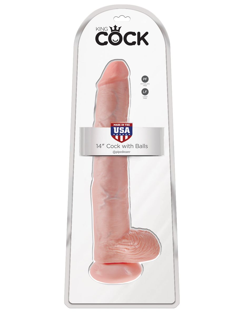 King Cock Realistische XL Dildo No. 1 - 37 cm foto 5