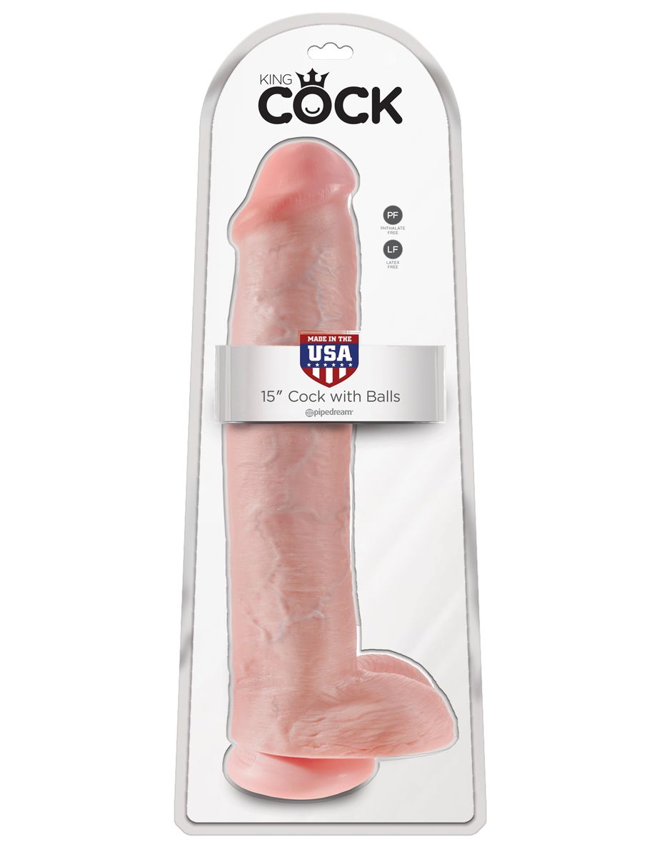 King Cock XXL Dildo - 38 cm foto 5
