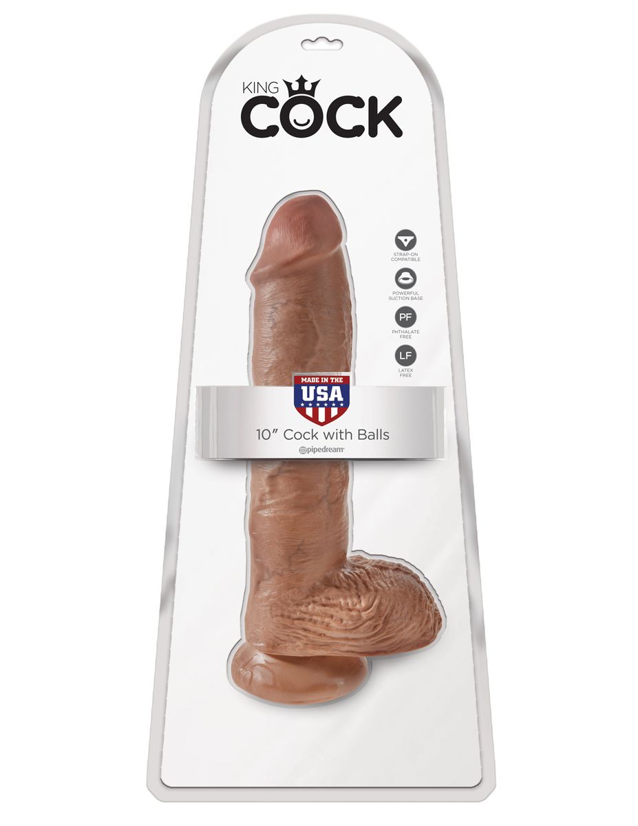 King Cock XL Dildo Met Ballen - 25 cm foto 5