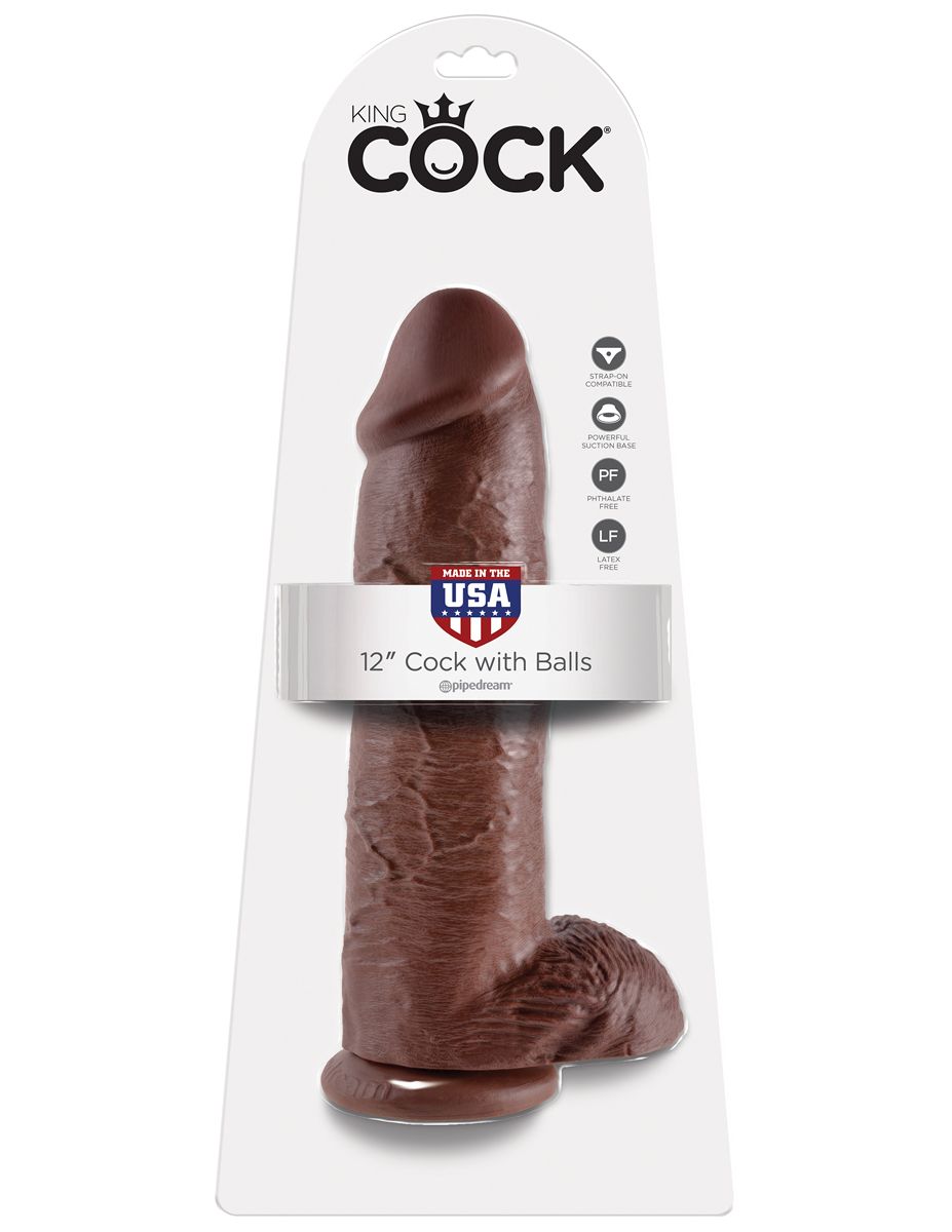 King Cock XL Dildo Met Balzak - 32 cm - Afbeelding 5