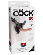 King Cock Strap-on Harnas - 18 cm