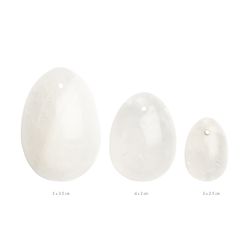 La Gemmes - 3-delige Yoni Egg Set - Bergkristal