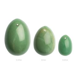 La Gemmes - 3-delige Yoni Egg Set - Jade