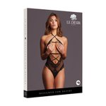 Le Désir - Olympia Body Met Open Kruisje - Zwart