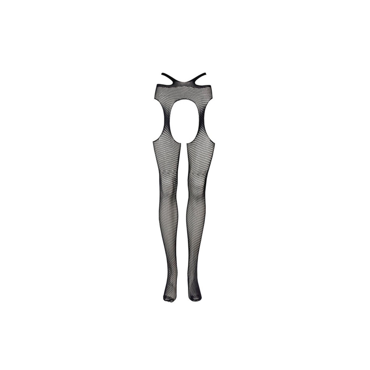 Le Desir - Jarretelpanty met Bandjes in de Taille Queen Size - Zwart