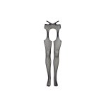 Le Desir - Jarretelpanty met Bandjes in de Taille Queen Size - Zwart