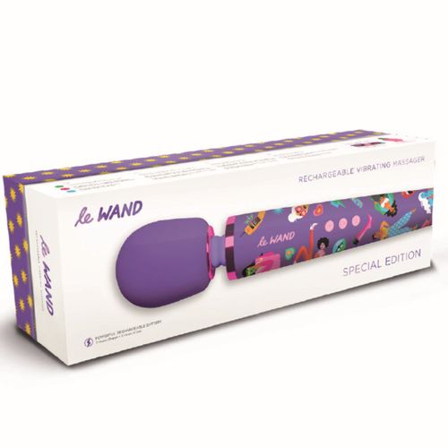 LE WAND Feel My Power Stabvibrator von Jade Purple Brown
