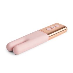 Le Wand - Deux Twin Motor Rechargeable Vibrator Rose Gold