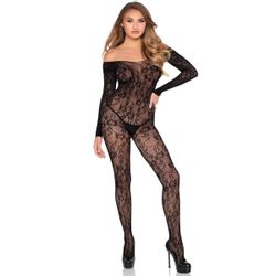 Leg Avenue - Bodystocking Dentelle - Noir