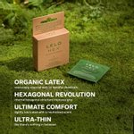 LELO - HEX Organic Condooms - 3 Stuks