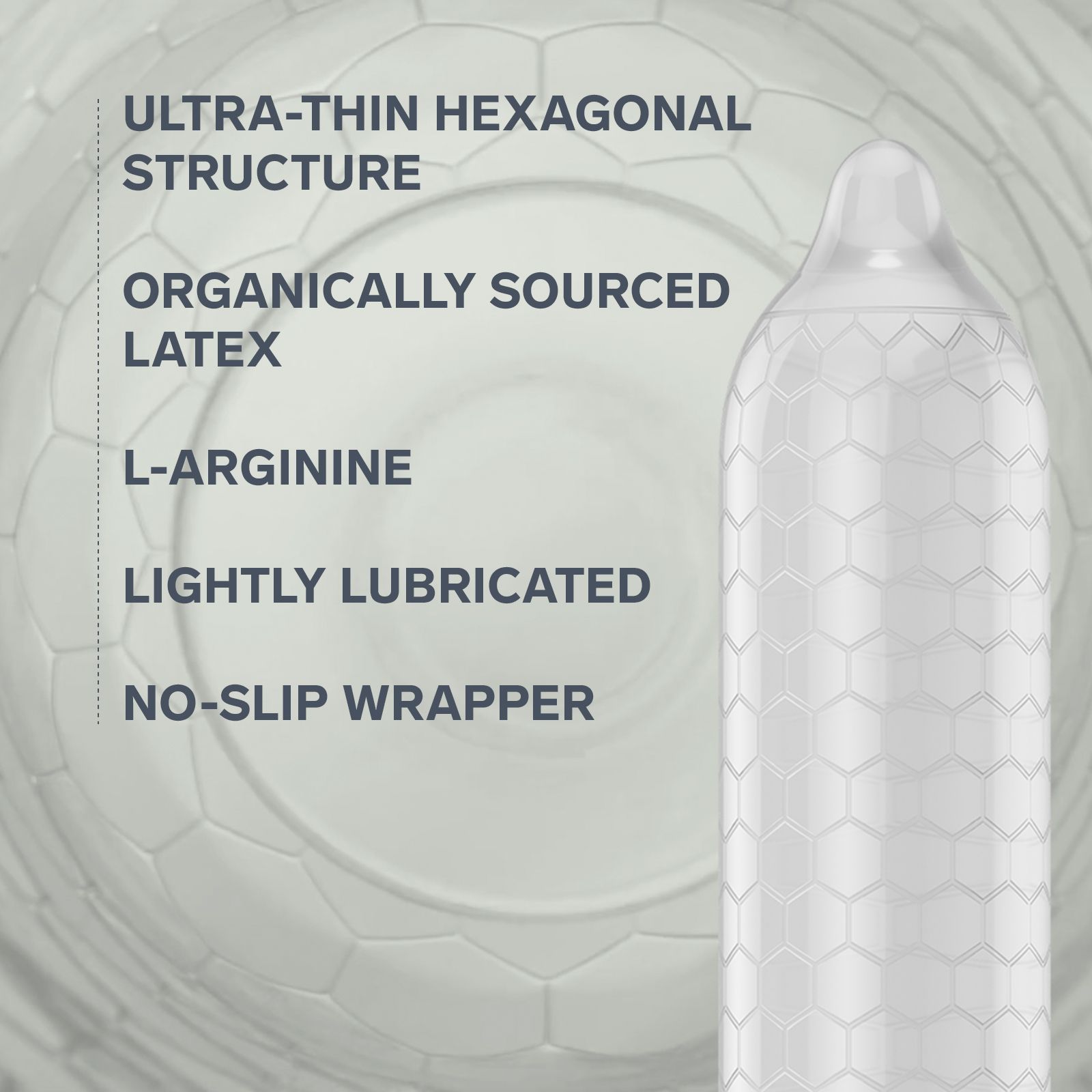 LELO - HEX Organic Condooms - 12 Stuks foto 2