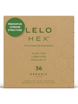 LELO - HEX Organic Condooms - 36 Stuks