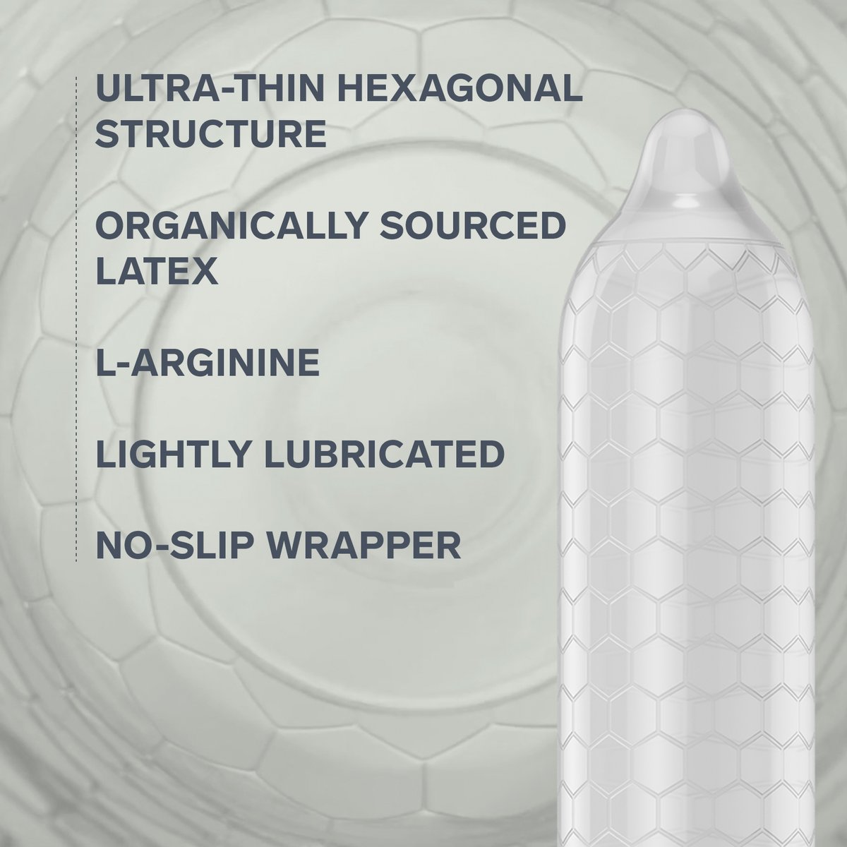LELO - HEX Organic Condooms - 36 Stuks