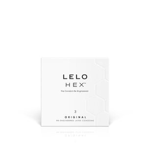 LELO HEX Condooms Original - 3 St.