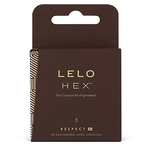 LELO HEX Condooms Respect XL -  3 St. 