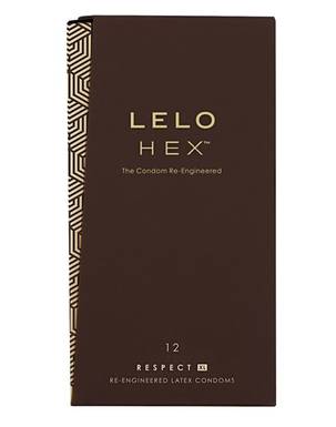 LELO HEX Respect XL - 12 Condoms LELO HEX Respect XL - 12 Condoms