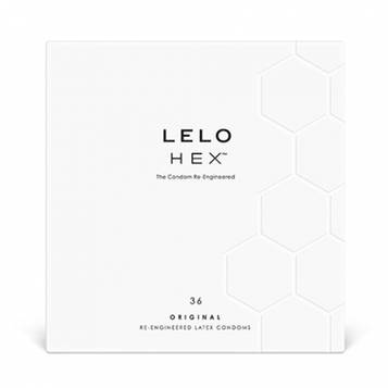 LELO HEX Condoms Original - 36 Condoms LELO HEX Condoms Original - 36 Condoms